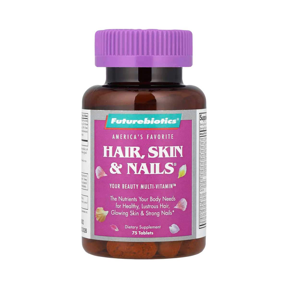 Futurebiotics, Hair, Skin & Nails, 75 Tablets