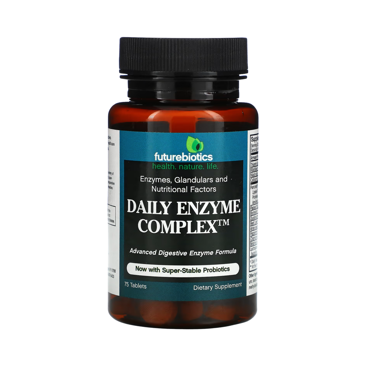 Futurebiotics, Daily Enzyme Complex, 75 Tablets