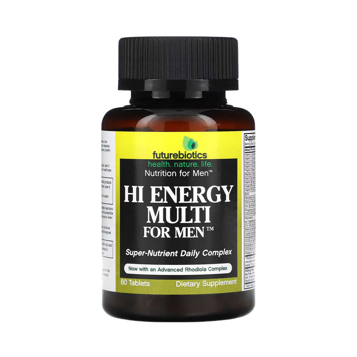 Futurebiotics, Hi Energy Multi For Men, 60 Tablets