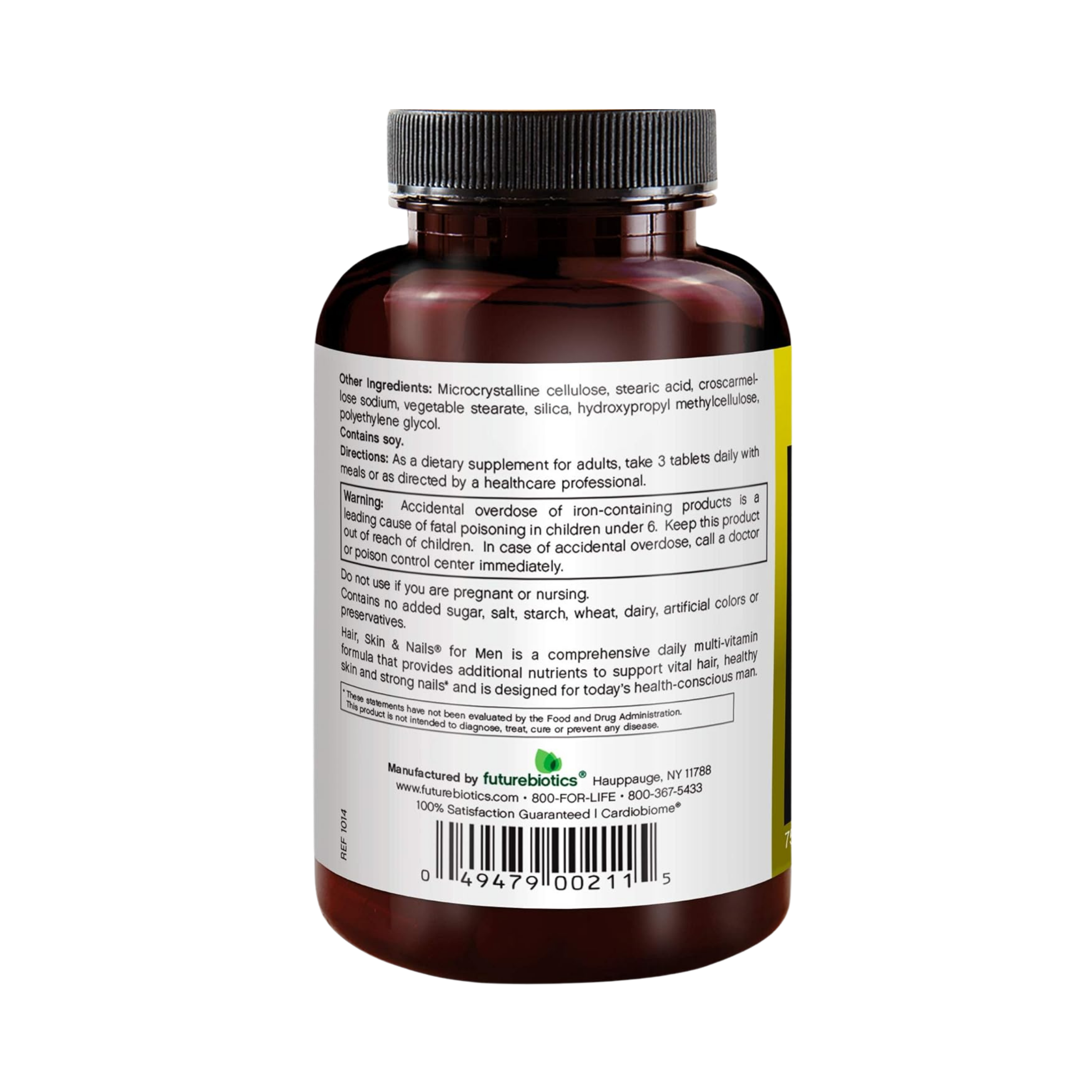Futurebiotics, Hair/Skin/Nails, 75 Tablets for Men