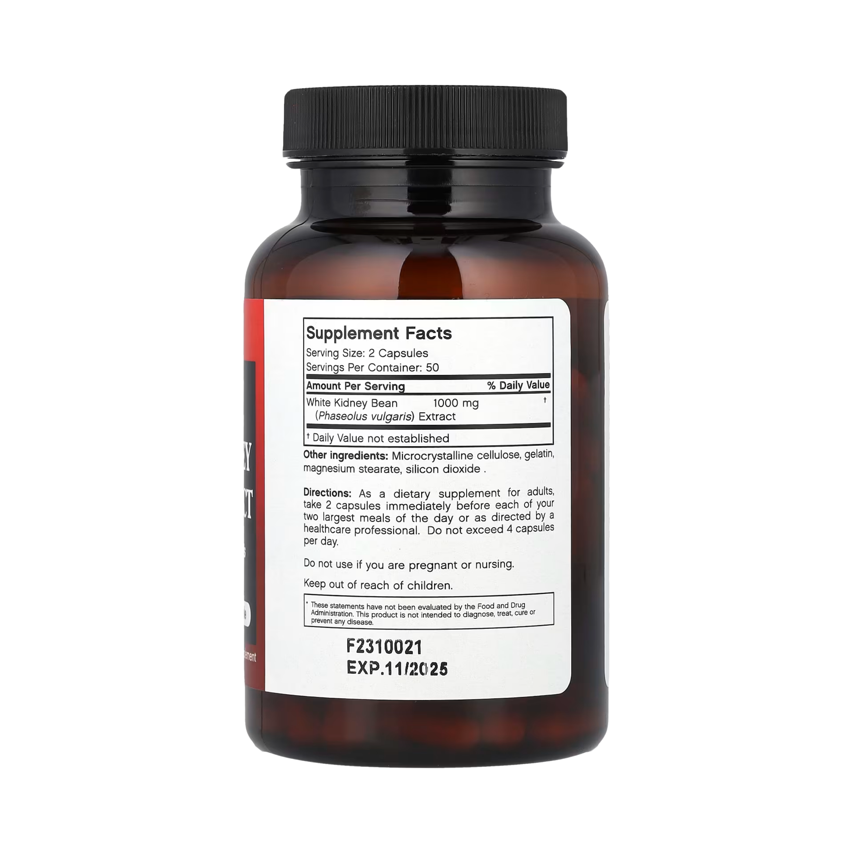 Futurebiotics, White Kidney Bean Extract, 100 Capsules (500 mg per Capsule)