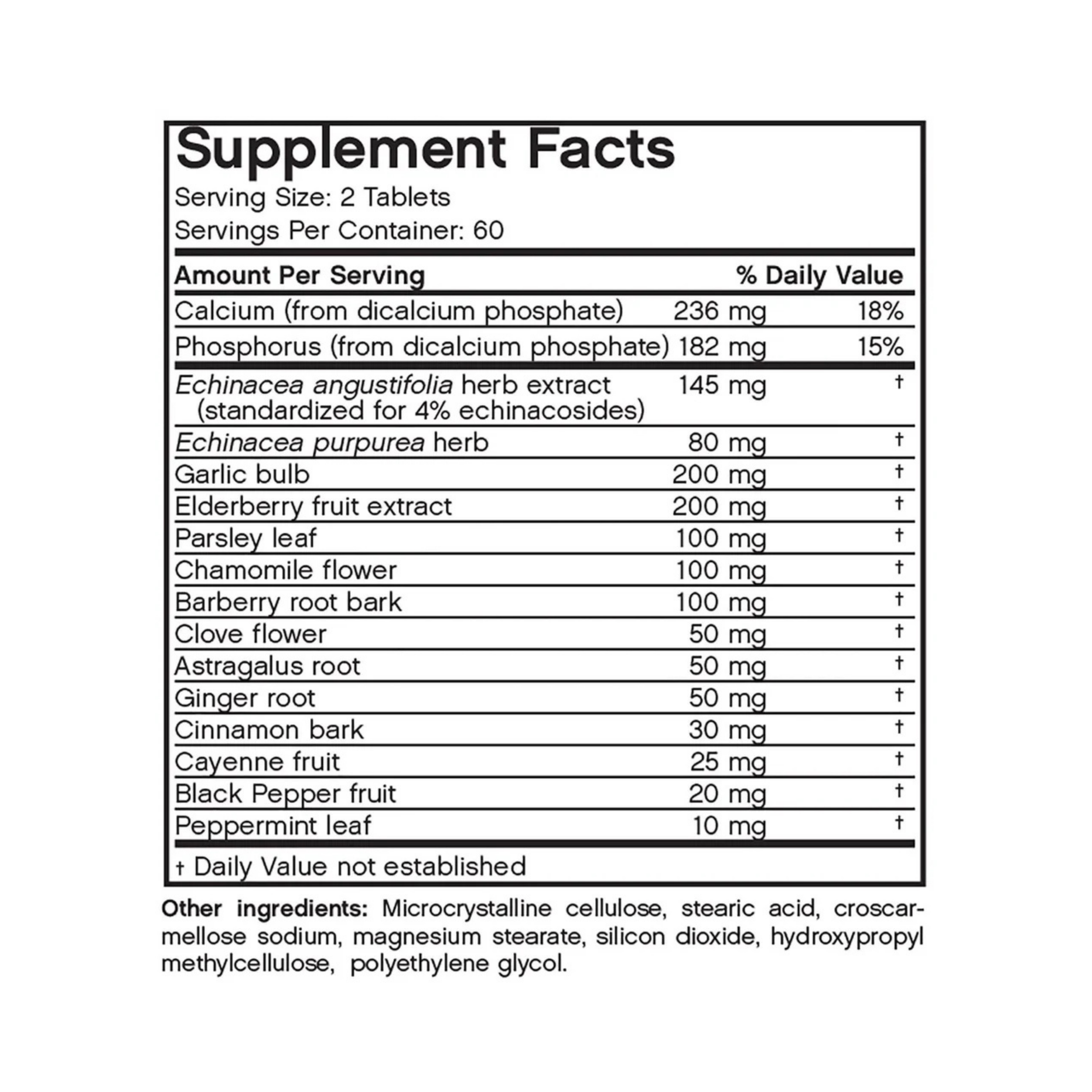 Futurebiotics, Garlic Echinacea Elderberry+, 120 Vegetarian Tablets