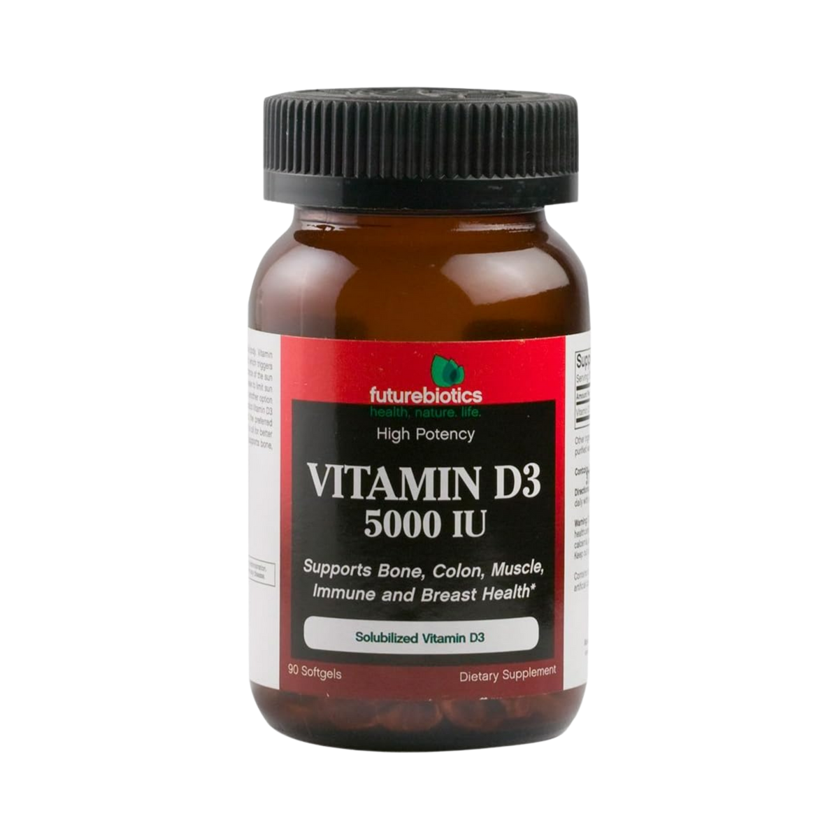 Futurebiotics, Vitamin D3 5000 IU, 90 Softgels