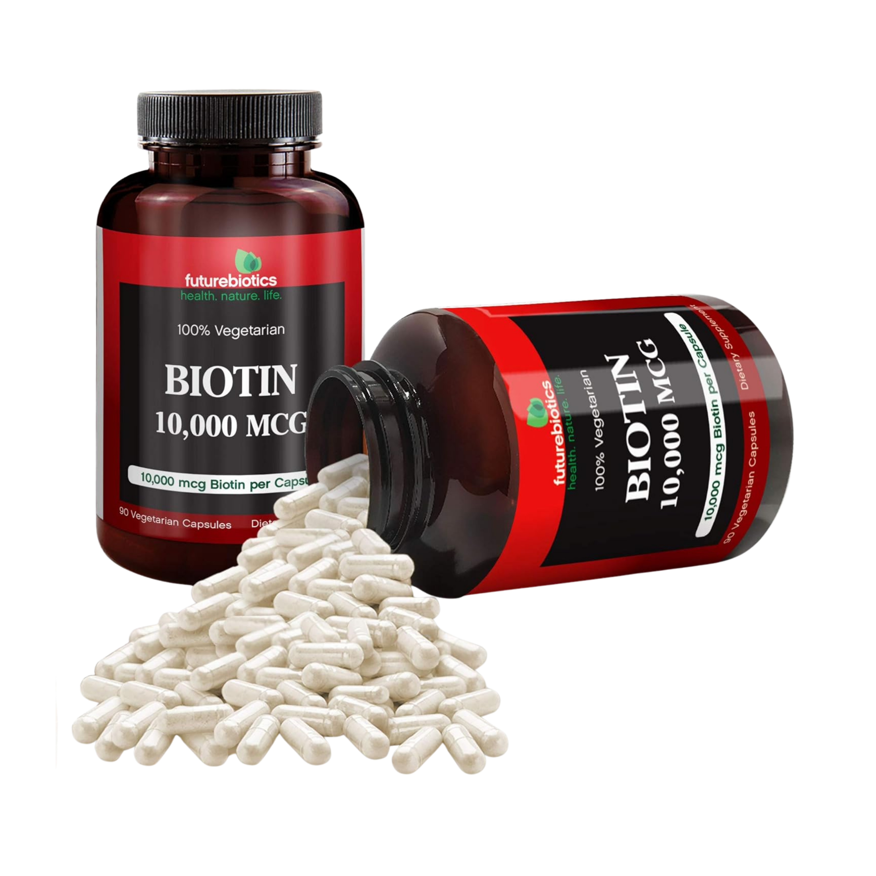 Futurebiotics, Biotin 10,000 Mcg, 90 Vegetarian Capsules