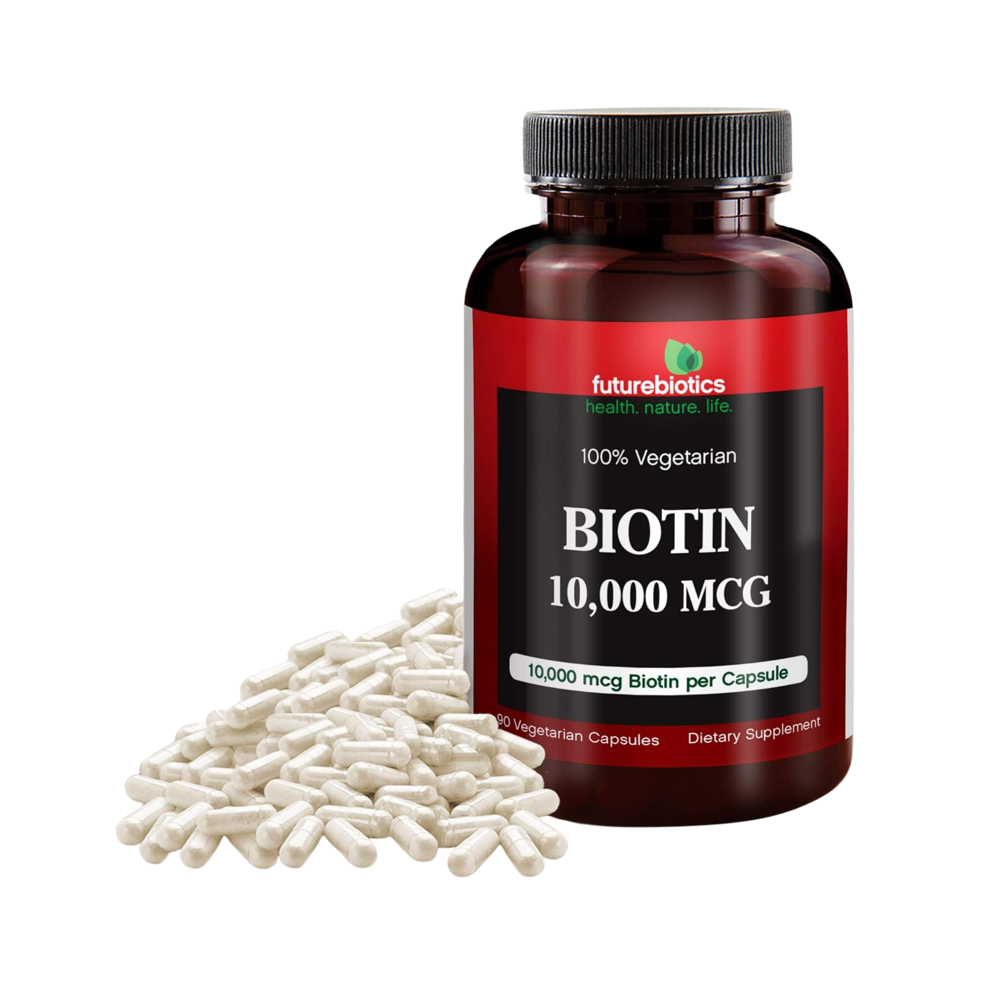 Futurebiotics, Biotin 10,000 Mcg, 90 Vegetarian Capsules