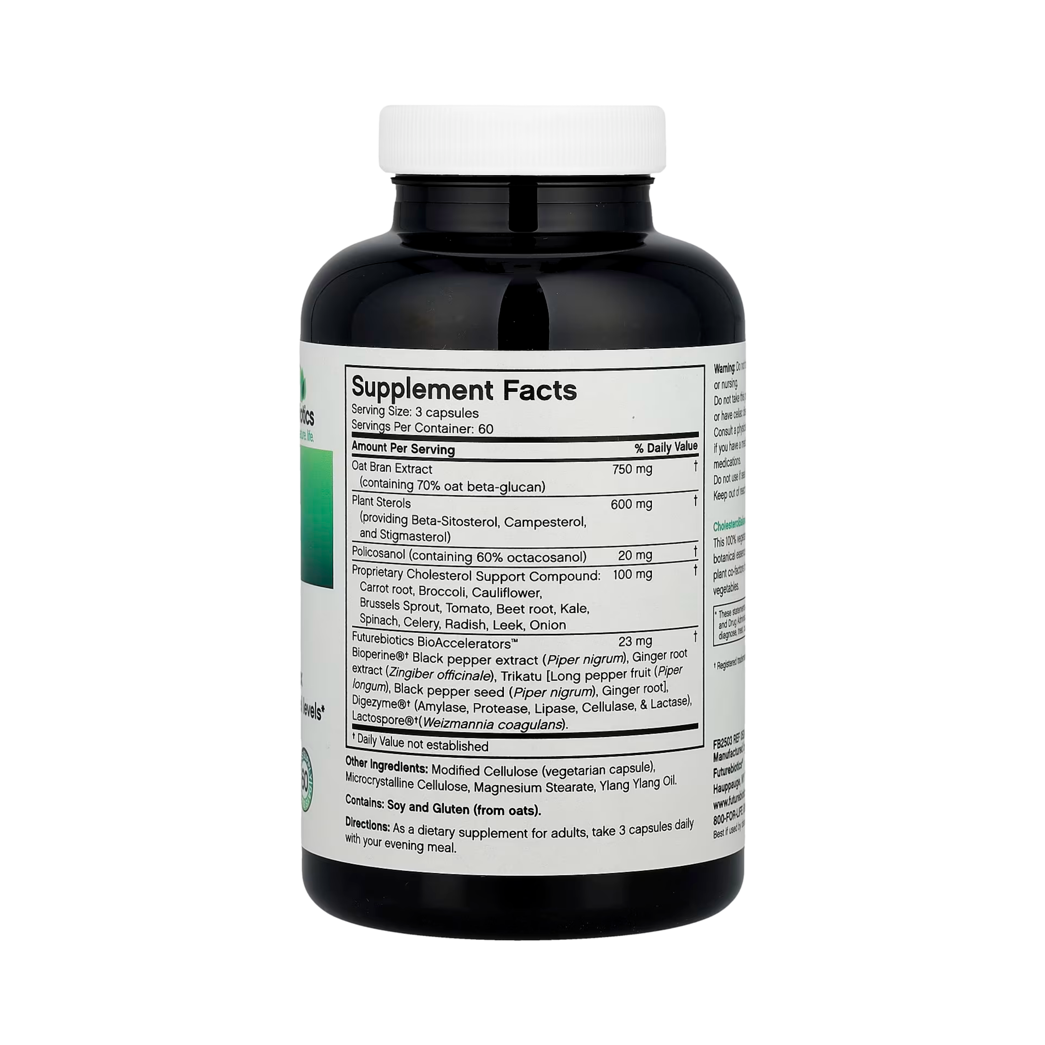 Futurebiotics, Cholesterol Balance, 180 Vegetarian Capsules