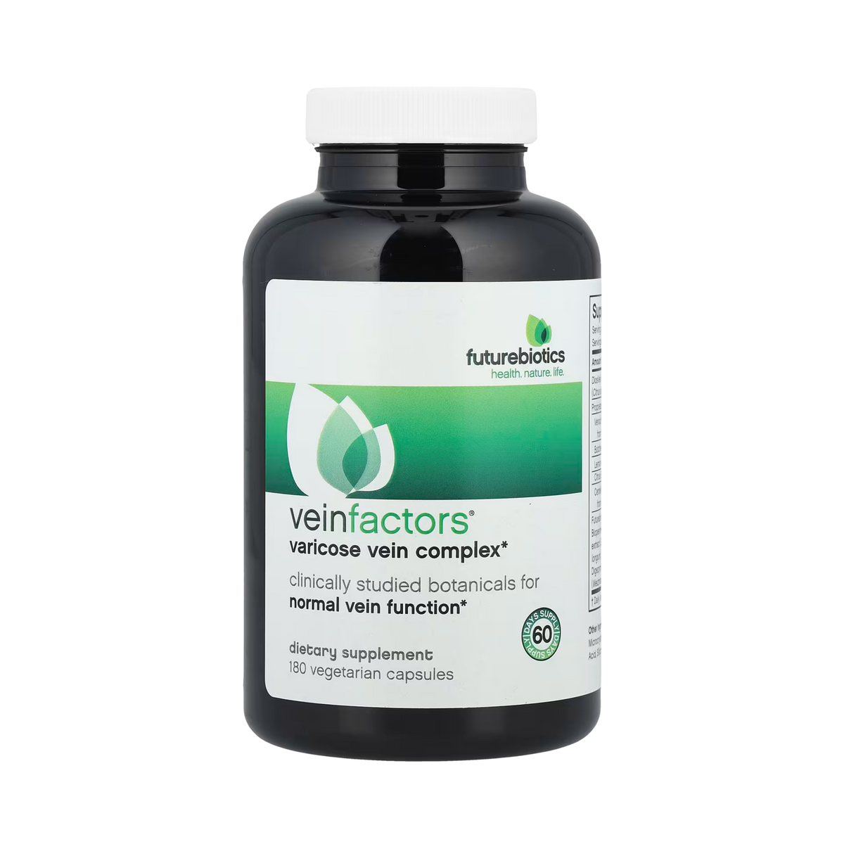 Futurebiotics, VeinFactors, Varicose Vein Complex, 180 Vegetarian Capsules