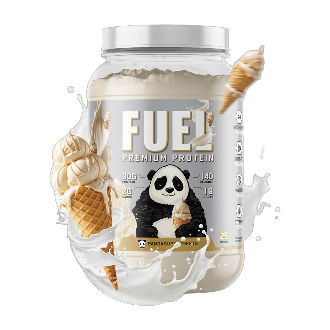 Panda Supplements, Fuel Premium Protein, Vanilla Ice Cream, 25 Servings