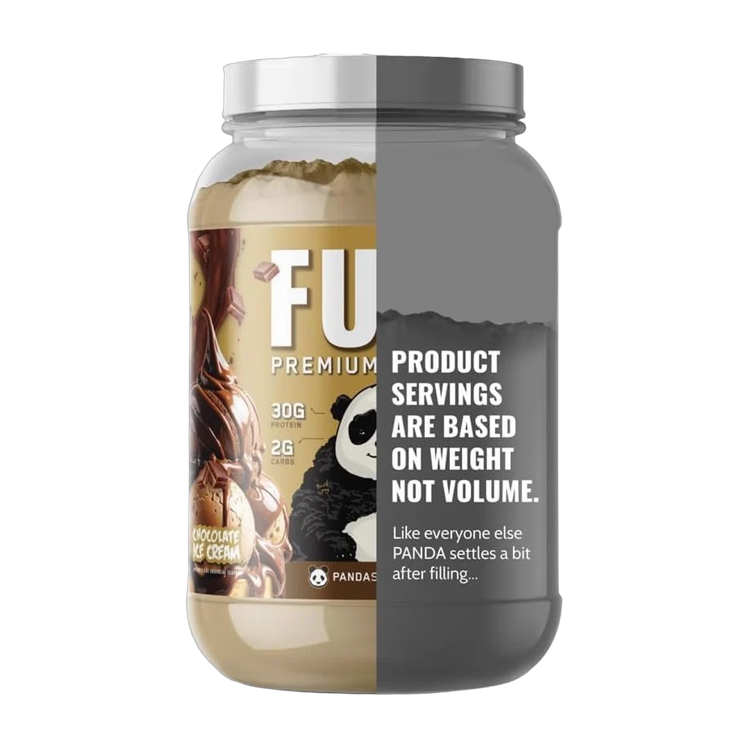 Panda Supplements, Fuel Premium Protein, Chocolate Ice Cream, 25 Servings, 2.5 lb