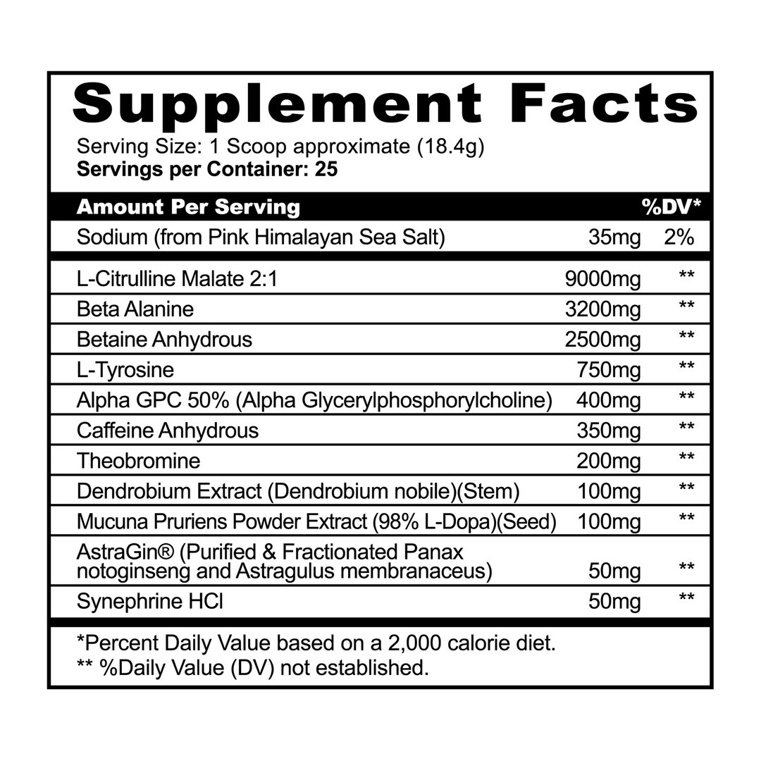 Panda Supplements, Pandamic Pre-Workout, Sour Gummy, 25 Servings