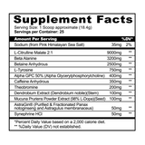 Panda Supplements, Pandamic Pre-Workout, Peach Gummy Rings, 25 Servings
