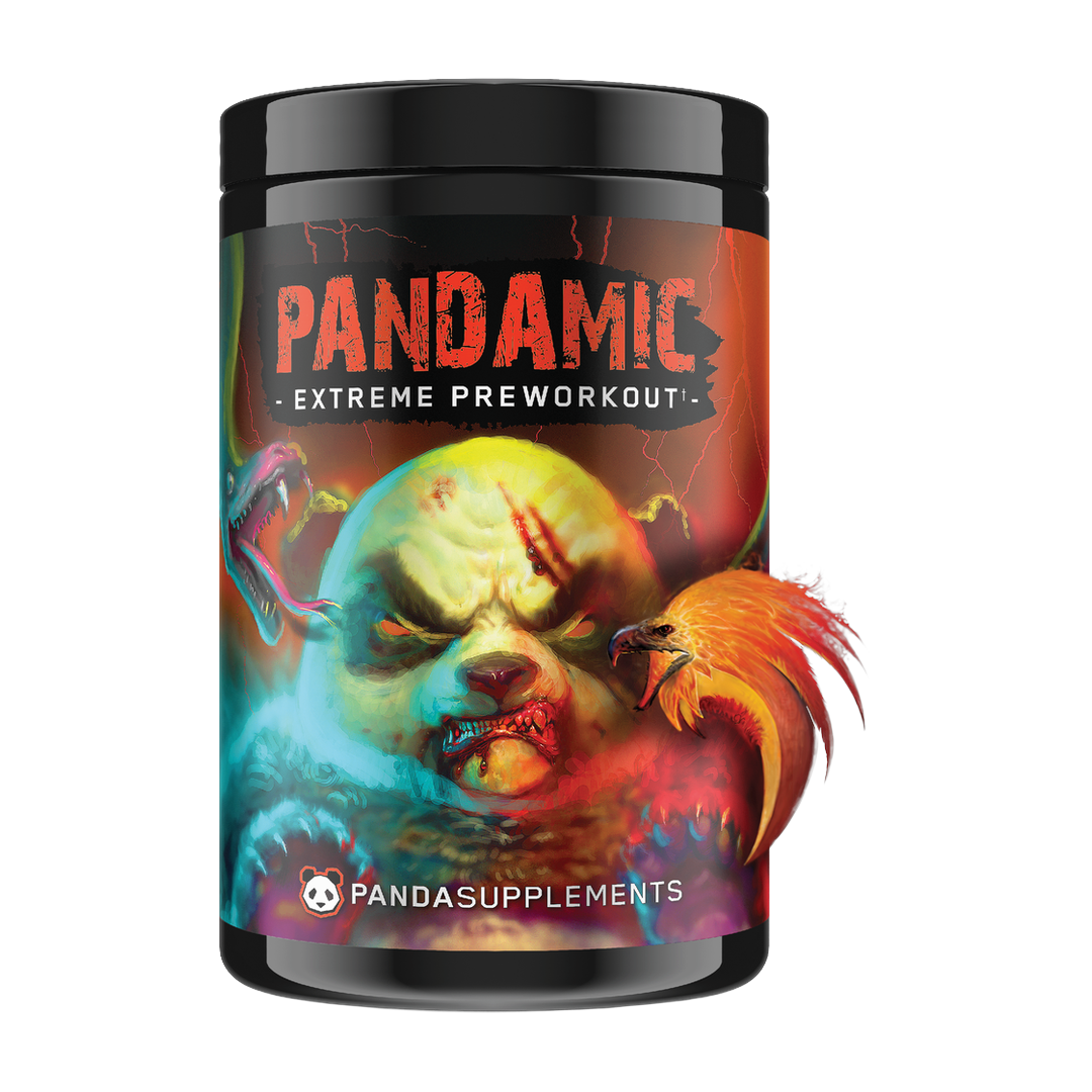 Panda Supplements, Pandamic Pre-Workout, Phoenix (Orange Peach), 25 Servings
