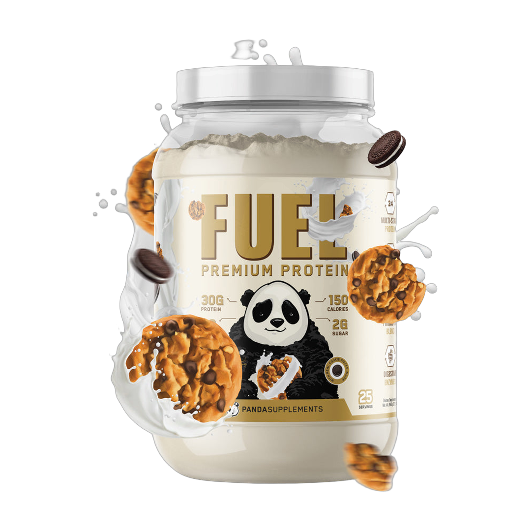 Panda Supplements, Fuel Premium Protein, Cookies & Cream, 25 Servings, 2.5 lb
