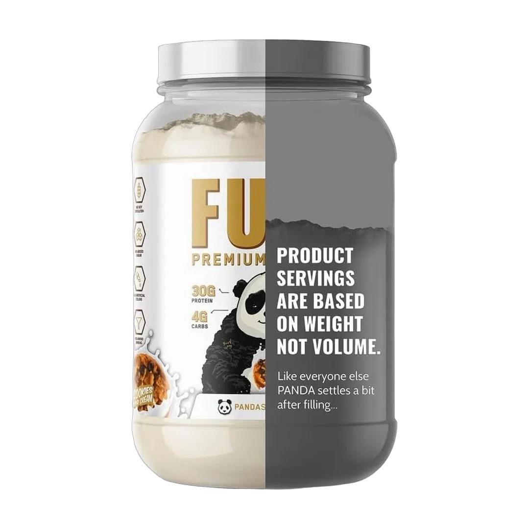 Panda Supplements, Fuel Premium Protein, Cookies & Cream, 25 Servings, 2.5 lb