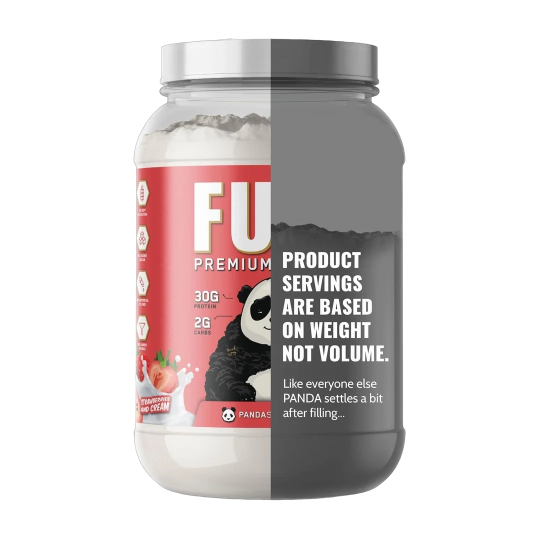 Panda Supplements, Fuel Premium Protein, Strawberries & Cream, 25 Servings