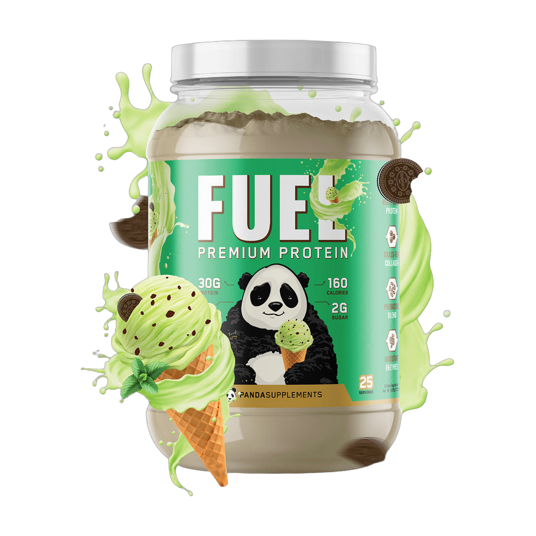 Panda Supplements, Fuel Premium Protein, Mint Chocolate Chip Ice Cream, 25 Servings