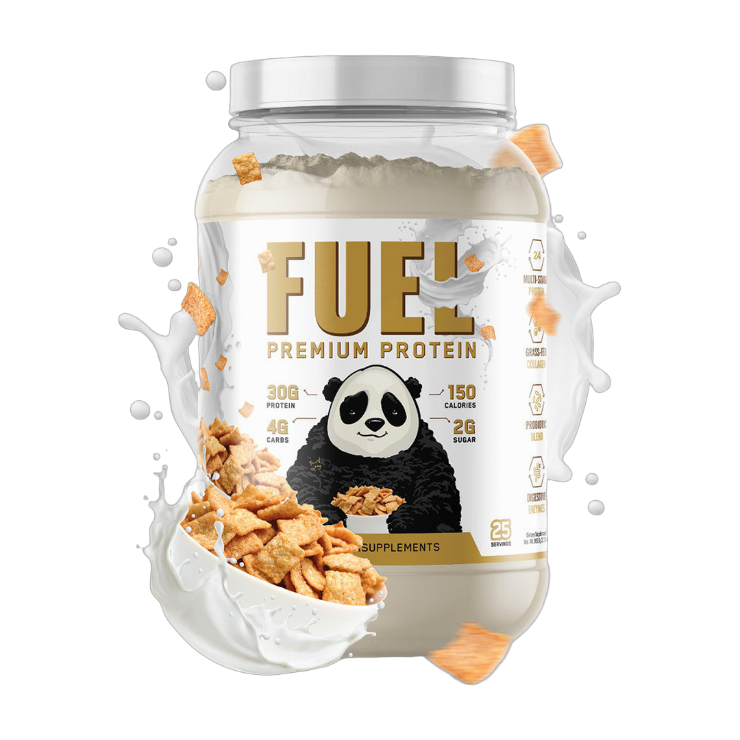 Panda Supplements, Fuel Premium Protein, Cinnamon Toast Cereal, 25 Servings, 2.5 lb
