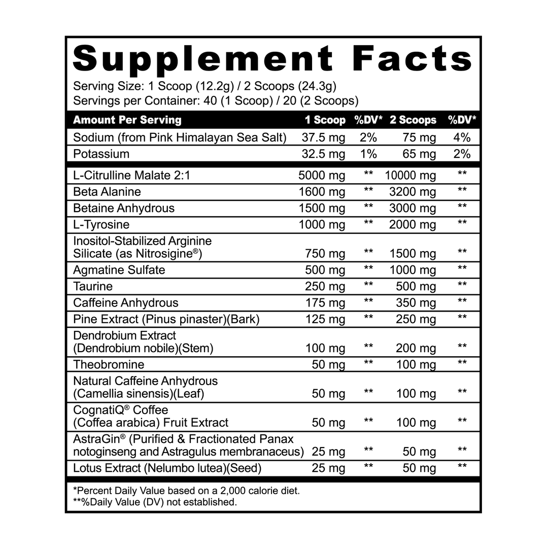 Panda Supplements, Pandamic, Special Edition Pre-Workout, Grape Bubble Gum, 40 Servings