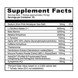Panda Supplements, Pandamic Pre-Workout, Blue Snow Cone, 25 Servings