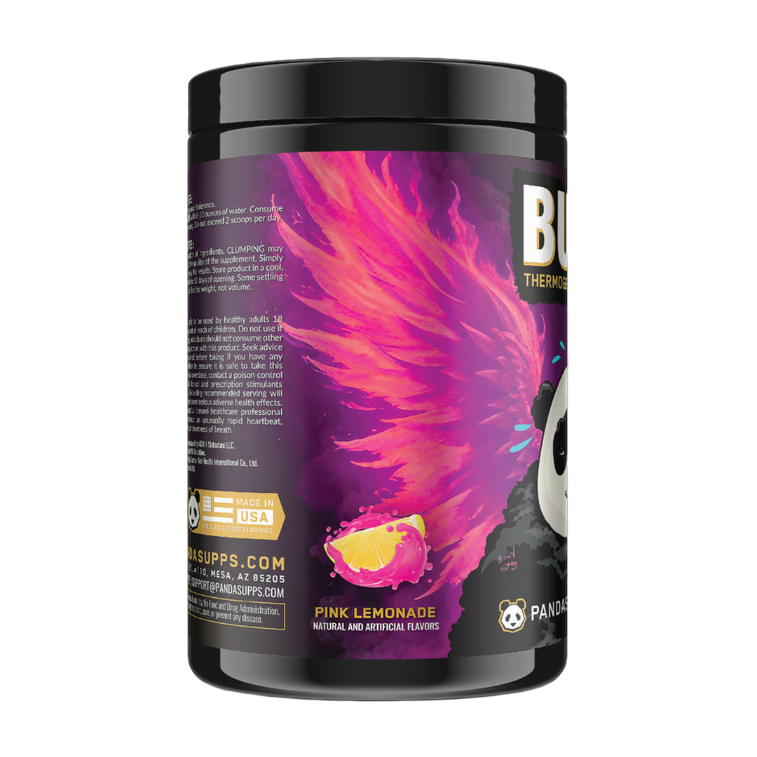 Panda Supplements, Burn Max, Pink Lemonade, 25 Servings