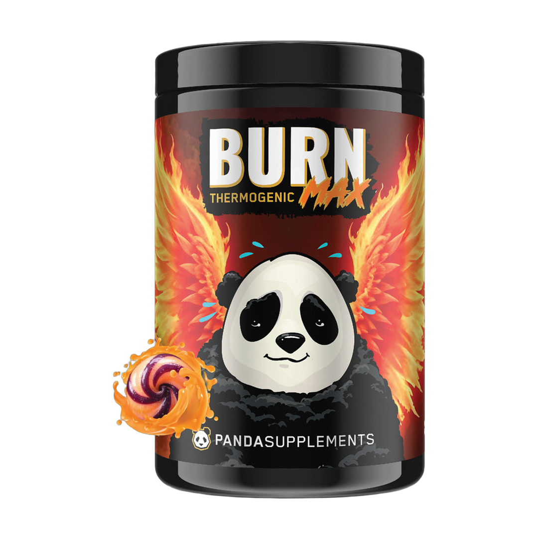 Panda Supplements, Burn Max, Peach Berry Lollipop, 25 Servings