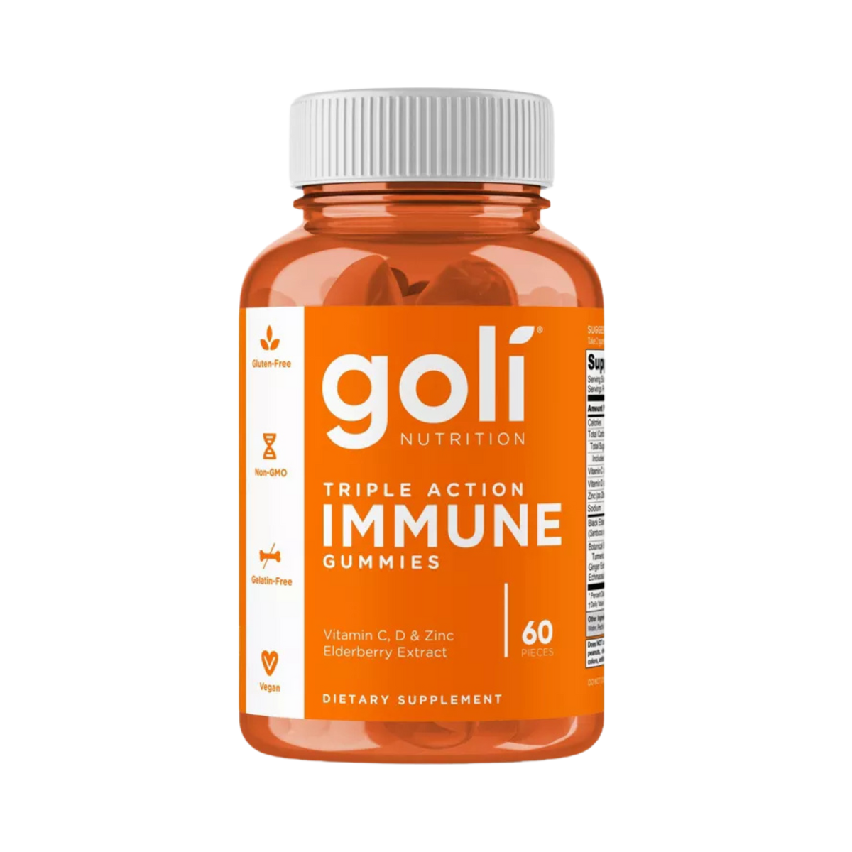 Goli Nutrition, Immune Multivitamin, 60 Vegan Gummies