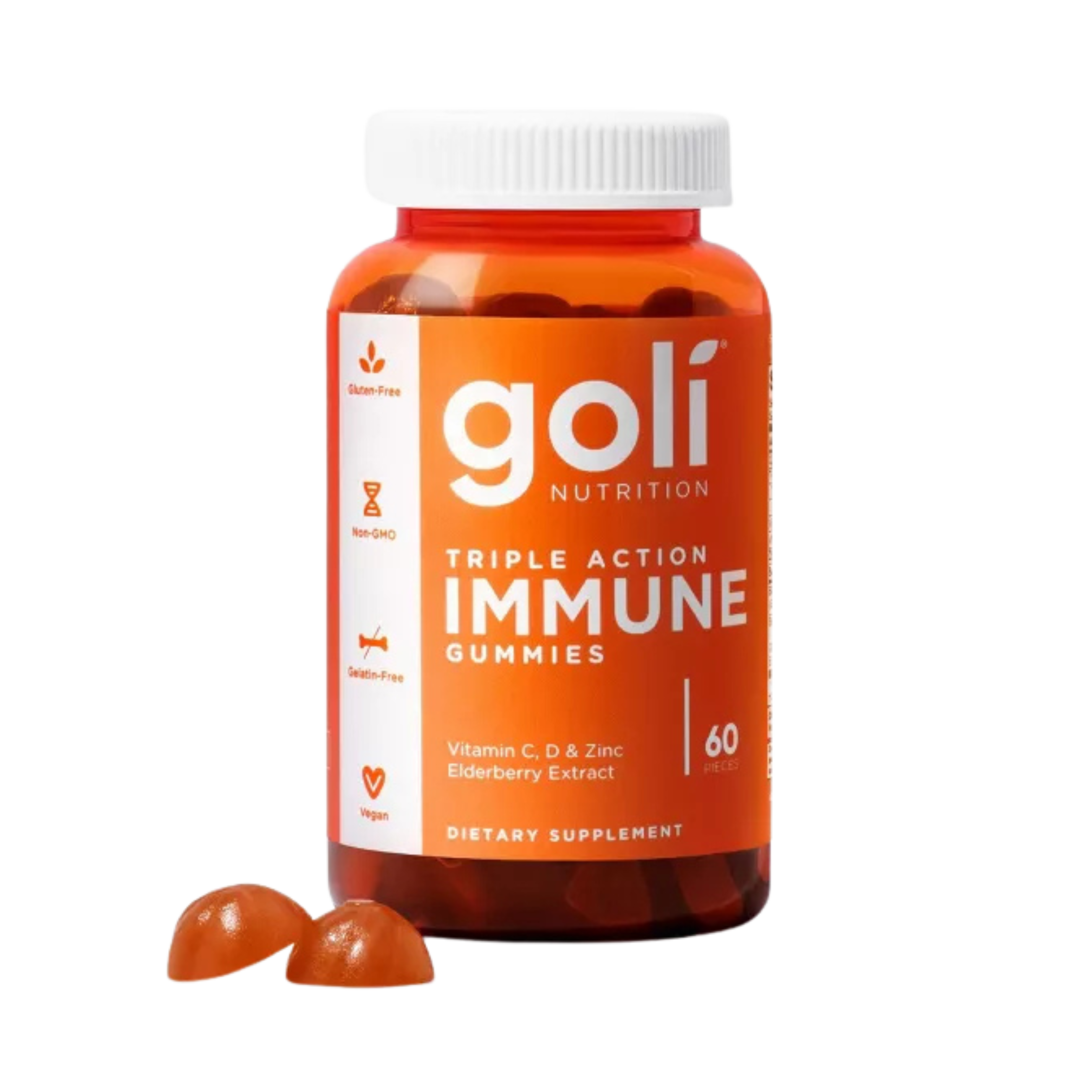 Goli Nutrition, Immune Multivitamin, 60 Vegan Gummies