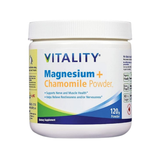 VITALITY, Magnesium + Chamomile Powder, 120 g