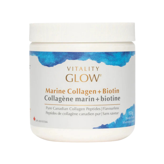VITALITY GLOW, Marine Collagen + Biotin, 153 g