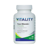 VITALITY, Trace Minerals + Chlorella, 90 Veg Capsules