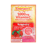 Emergen-C, Vitamin C, Raspberry, 30 Packets, 0.32 Oz