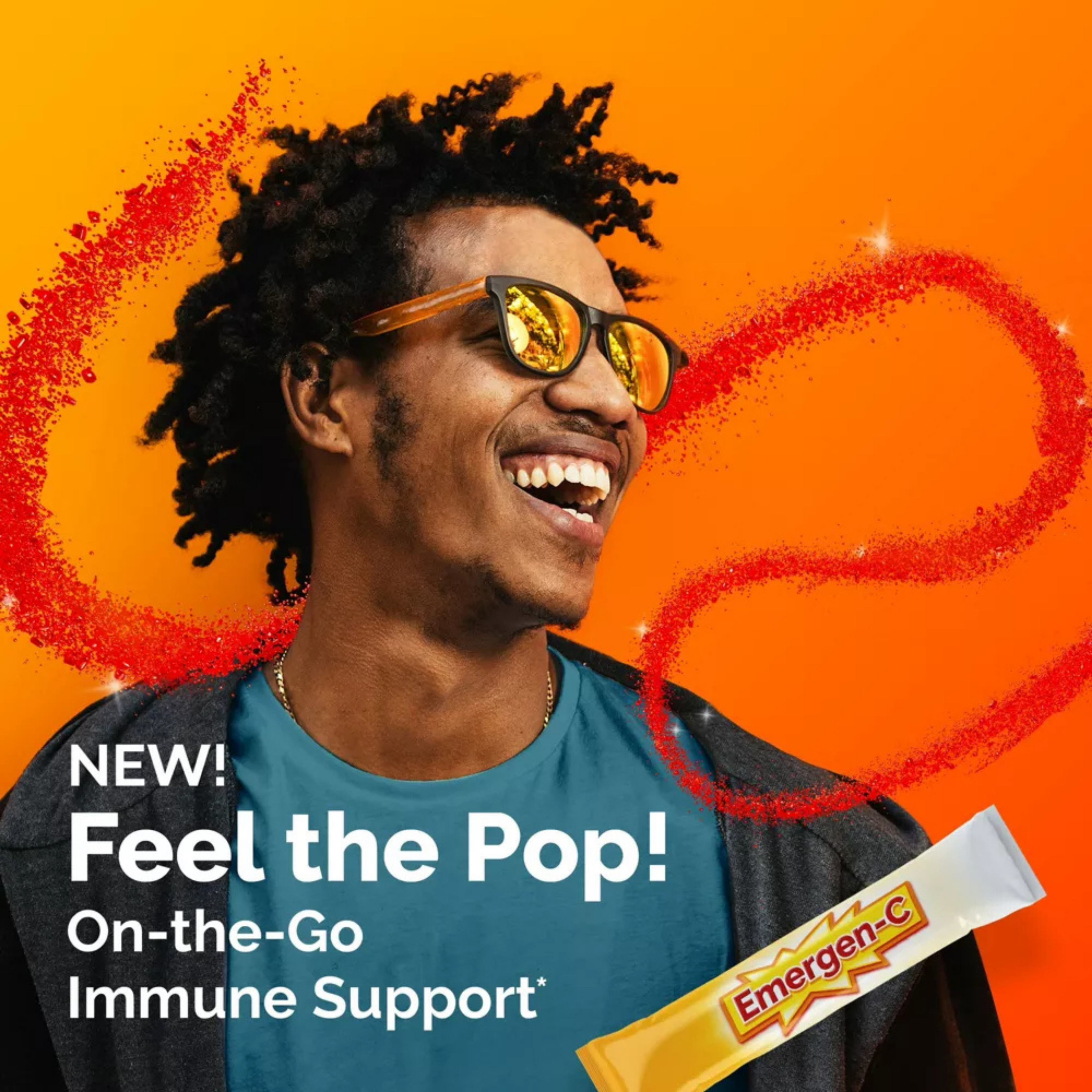 Emergen-C Crystals On-The-Go, Strawberry Burst, 28 Counts