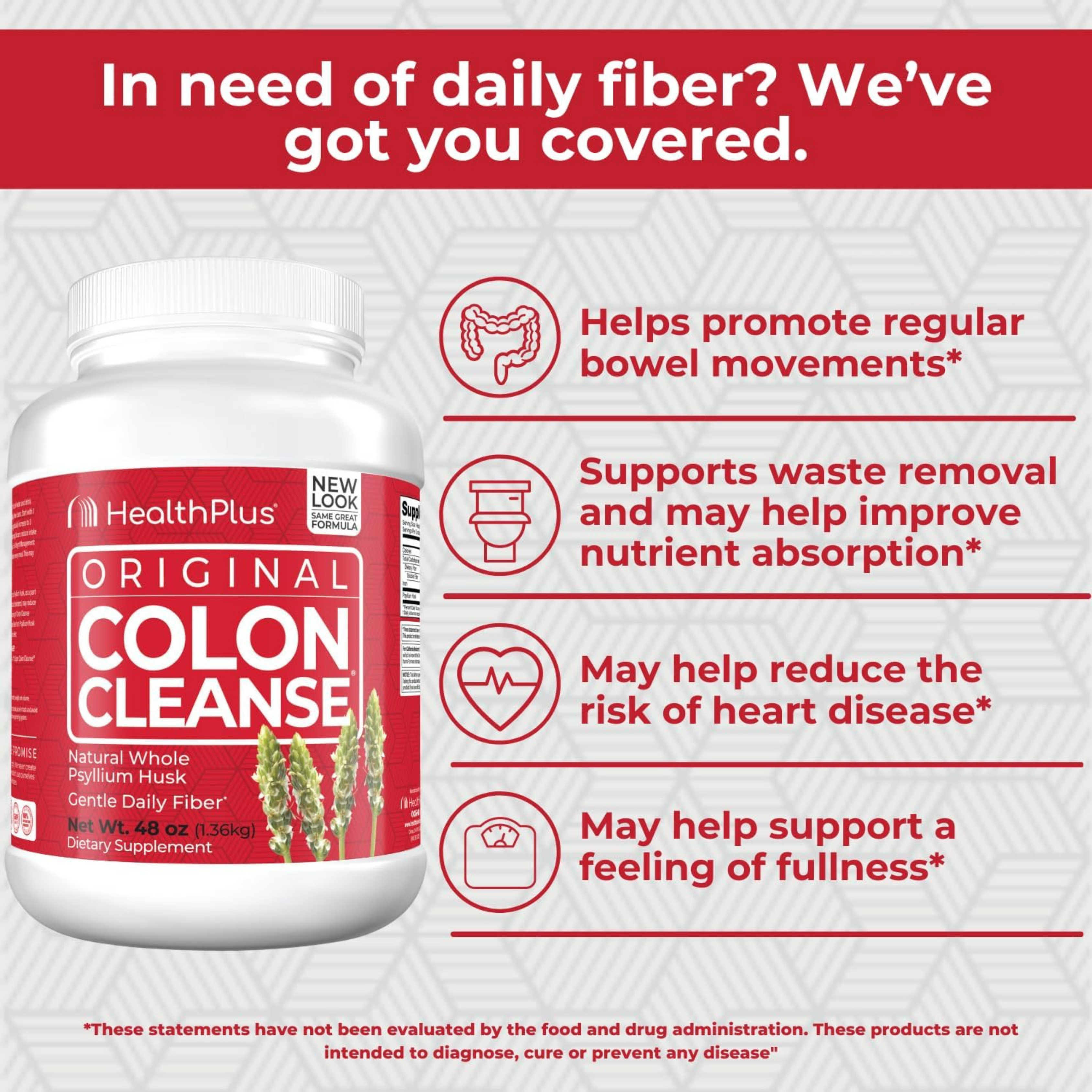 Health Plus, Original Colon Cleanse, 48 oz, 1.36 kg