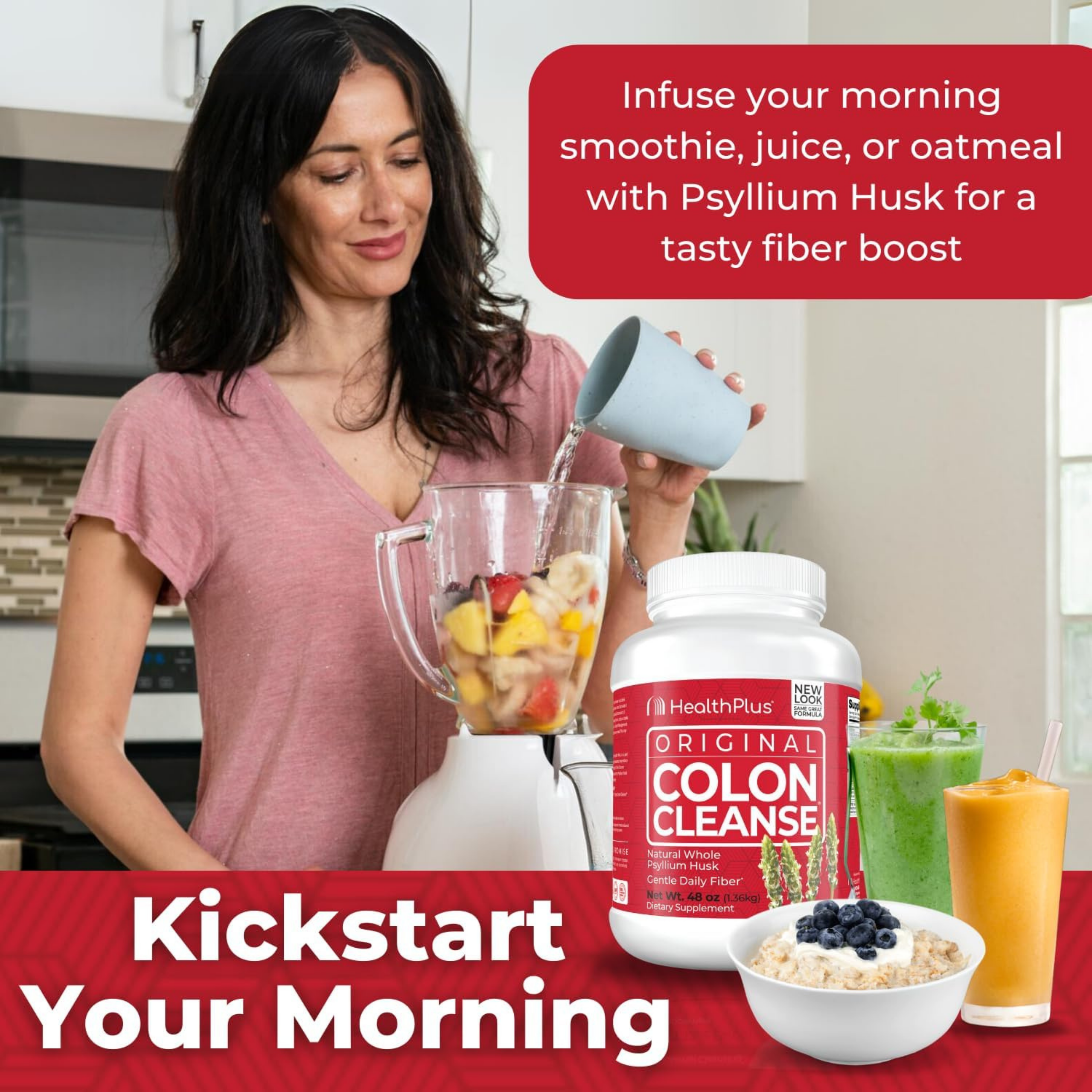 Health Plus, Original Colon Cleanse, 48 oz, 1.36 kg