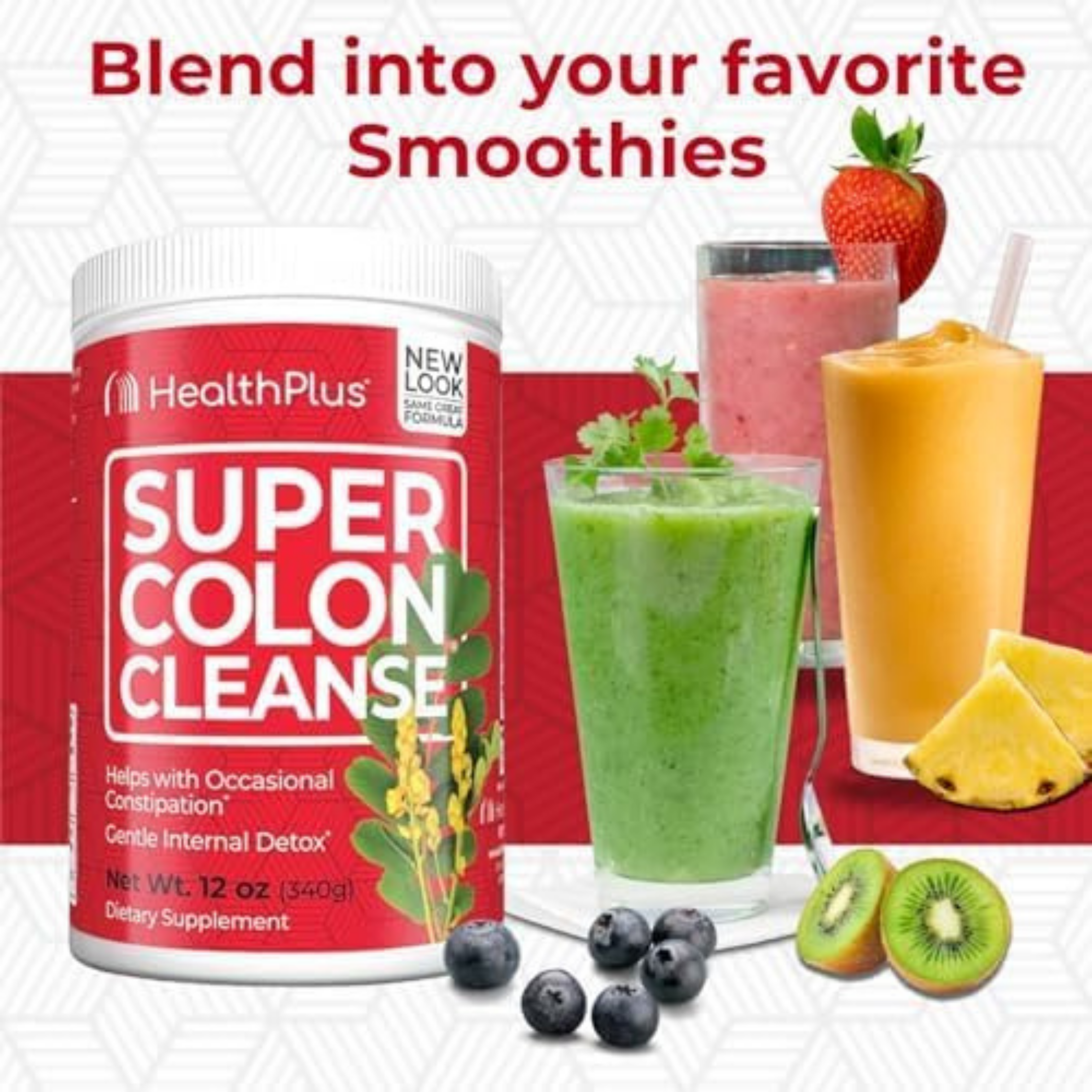 Health Plus, Super Colon Cleanse, 12 oz, 340 g