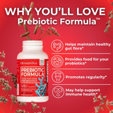 Health Plus, Prebiotic Formula, 180 Capsules