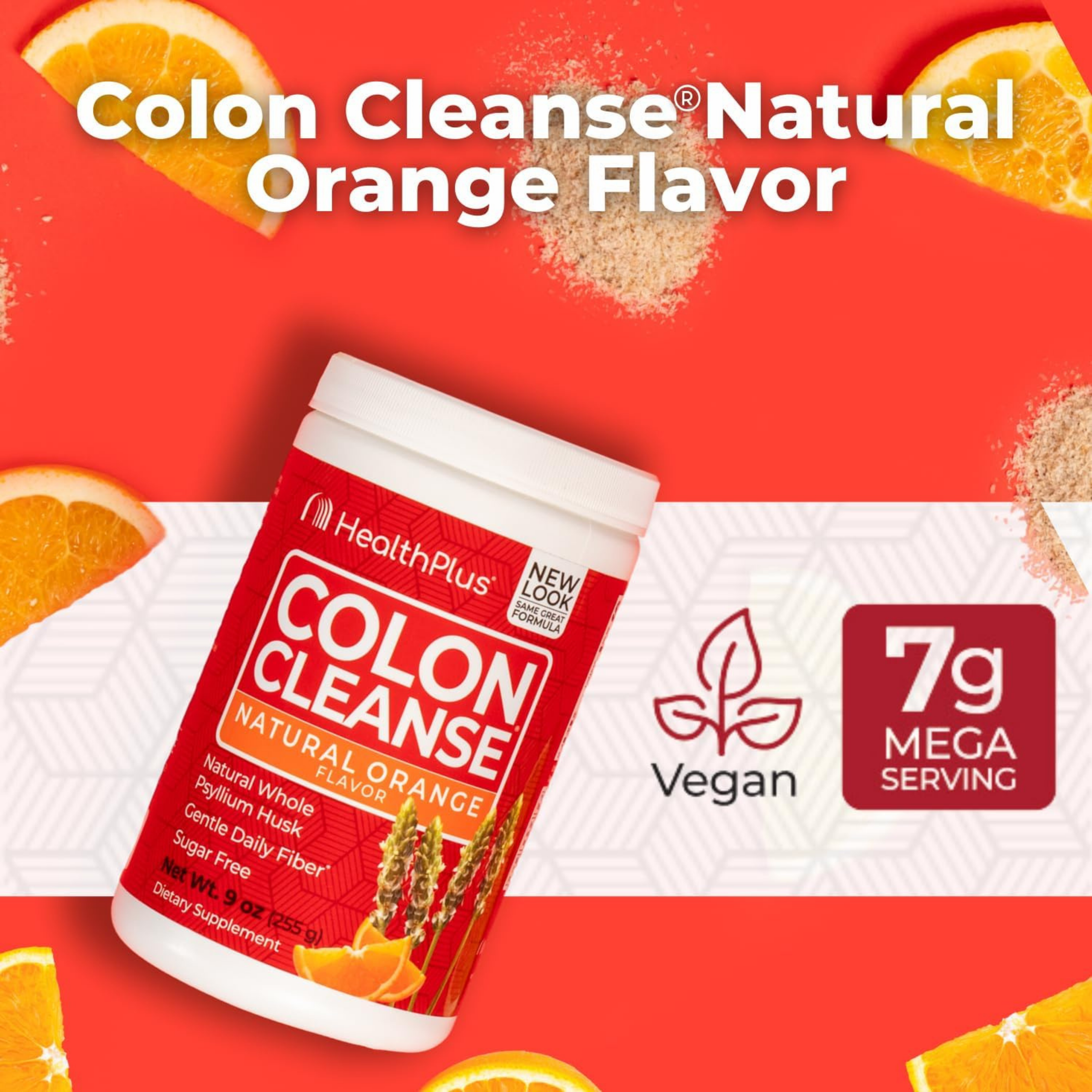 Health Plus, Colon Cleanse, Natural Orange, 9 oz, 255 g