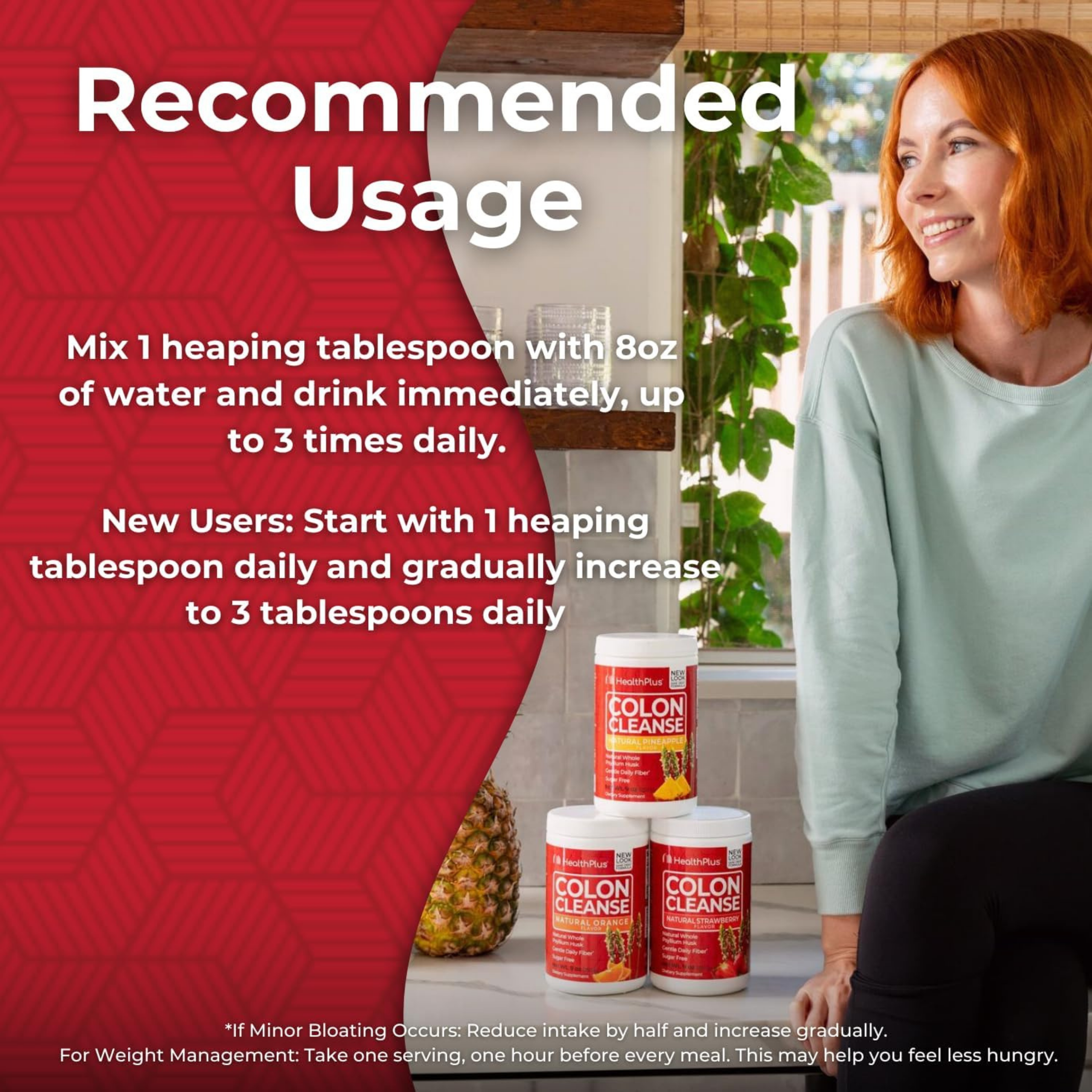 Health Plus, Colon Cleanse, Natural Orange, 9 oz, 255 g