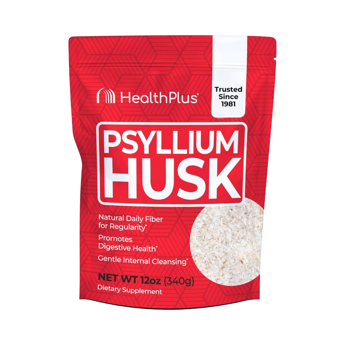 Health Plus, Psyllium Husk, 12 oz, 340 g