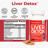 Health Plus, Liver Detox, 60 Capsules