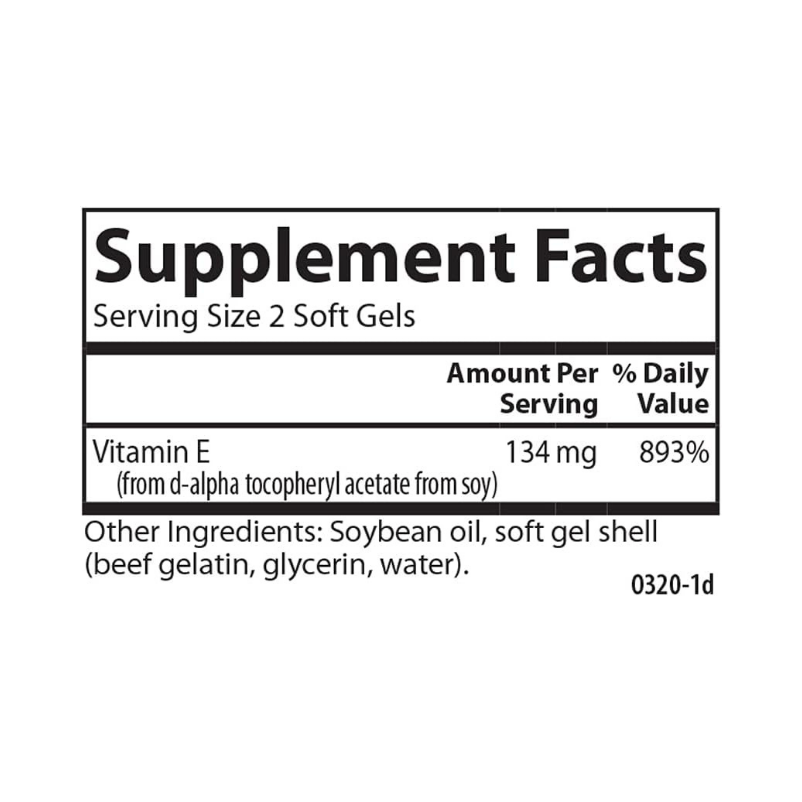 Carlson, E-Gems 200 IU (134 mg), 90 Soft Gels