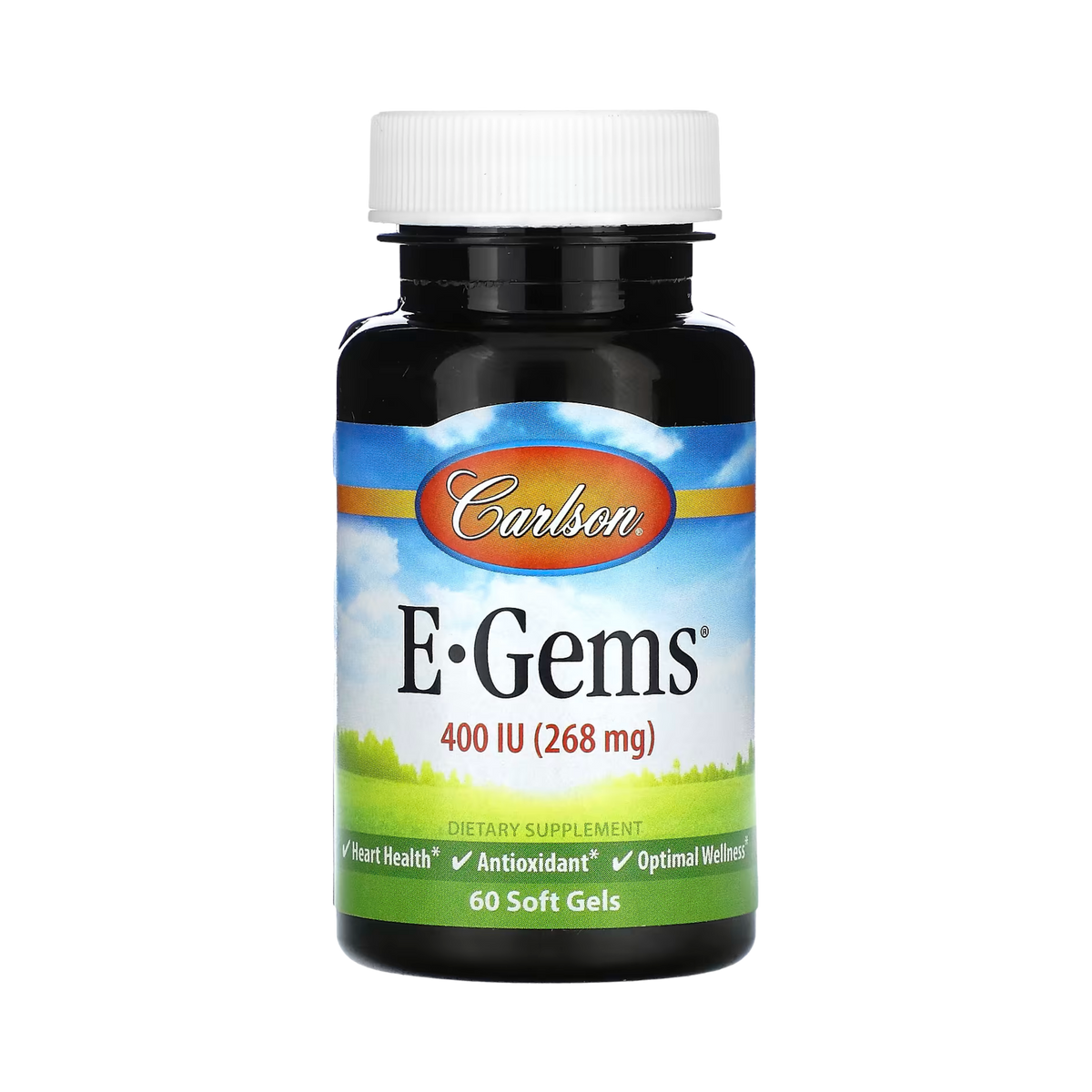 Carlson, E-Gems, 400 IU (268 mg), 60 Soft Gels
