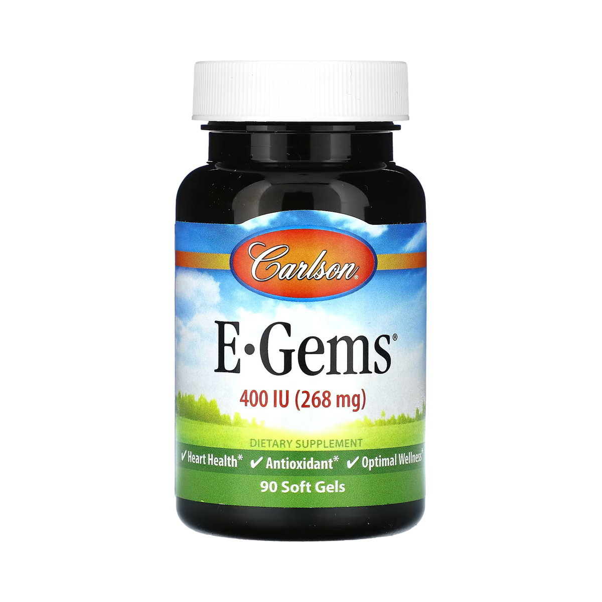 Carlson, E-Gems, 268 Mg (400 IU), 90 Soft Gels