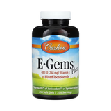 Carlson, E-Gems Plus, 400 IU (268 mg), 250 Soft Gels