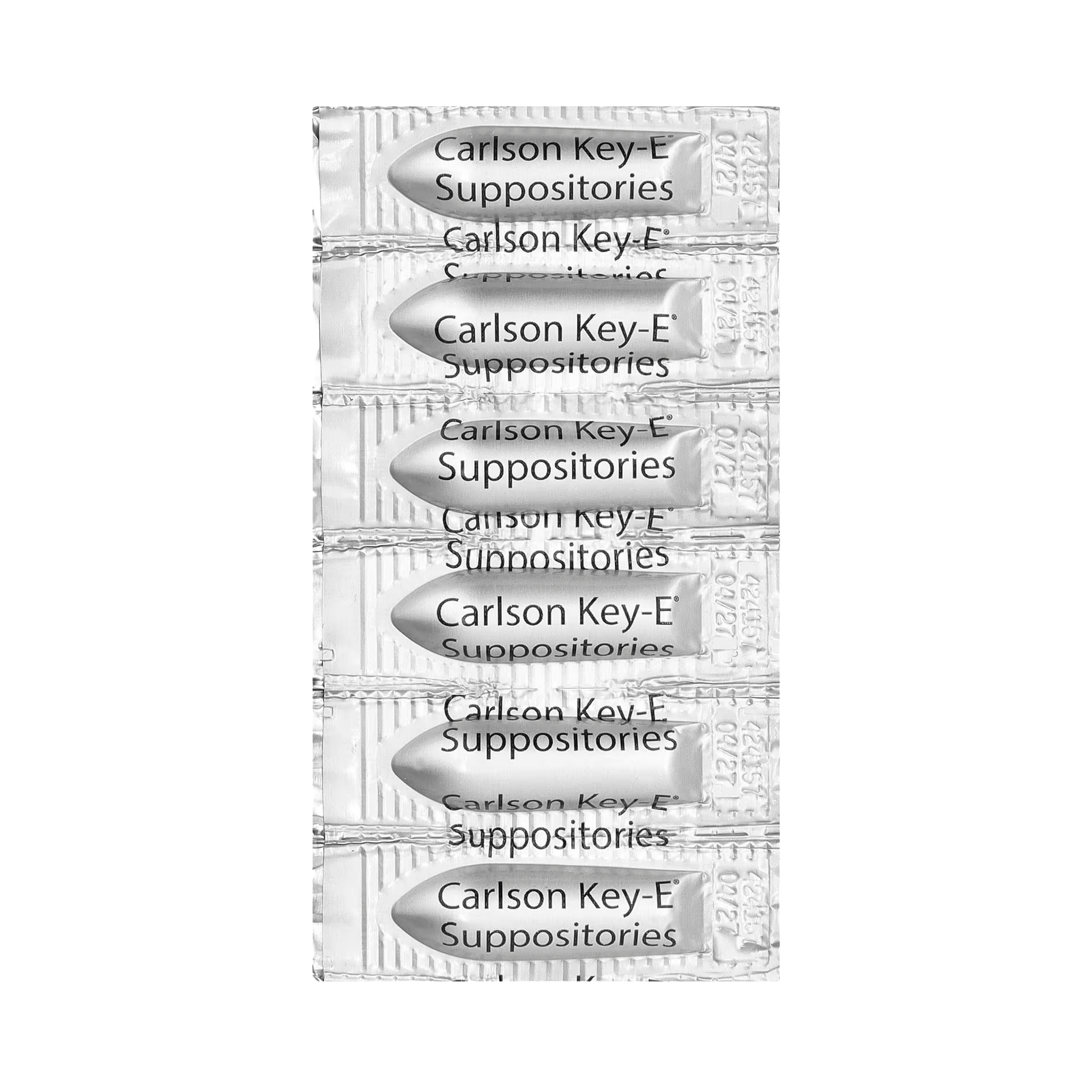 Carlson, Key-E, Suppositories, 24 Inserts