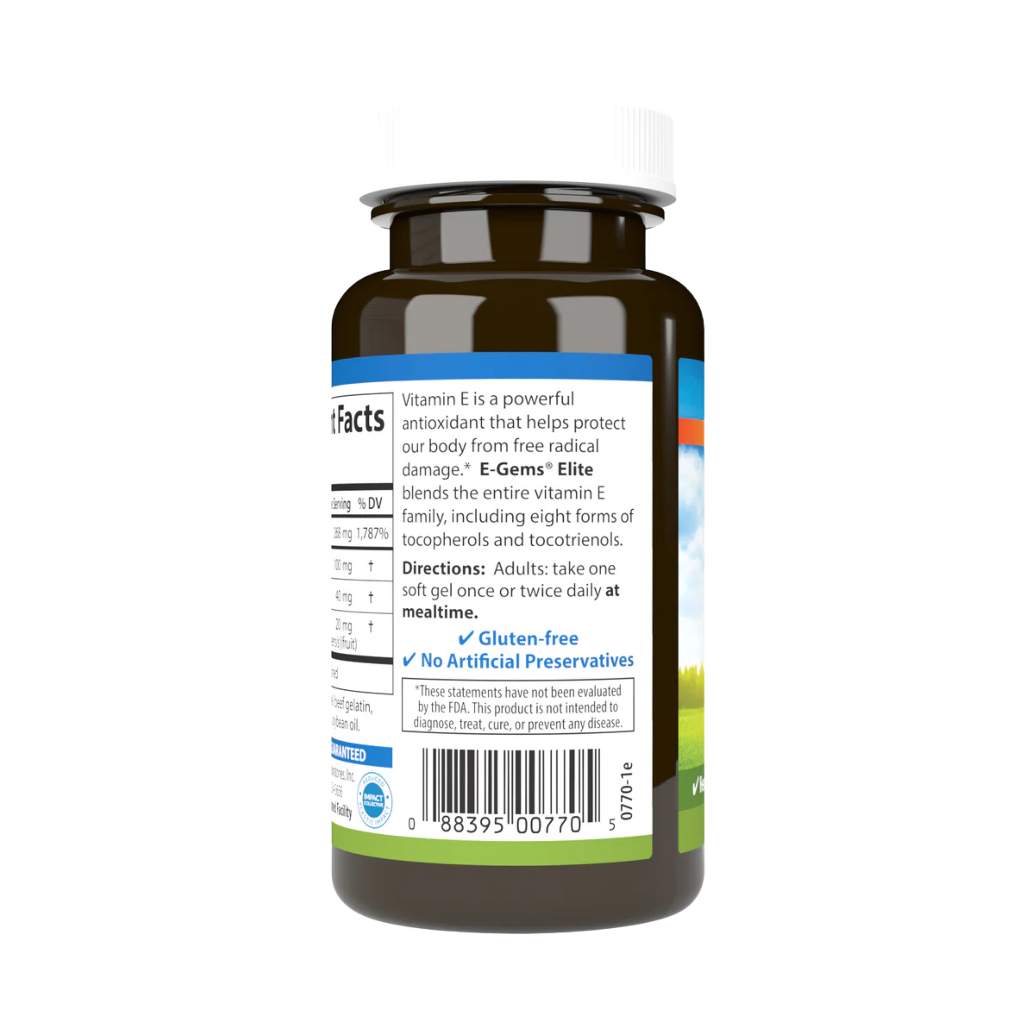 Carlson, E-Gems Elite 400 IU, 120 Softgels