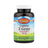 Carlson, Gamma E-Gems, 465 Mg, 120 Soft Gels