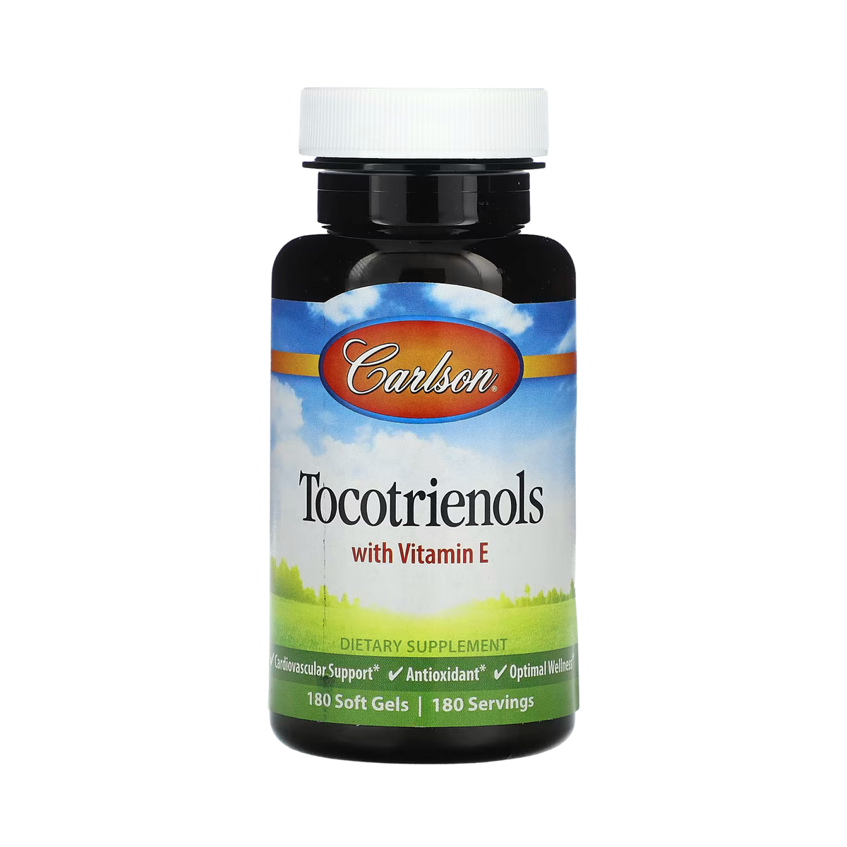 Carlson, Tocotrienols, With Vitamin E, 180 Soft Gels