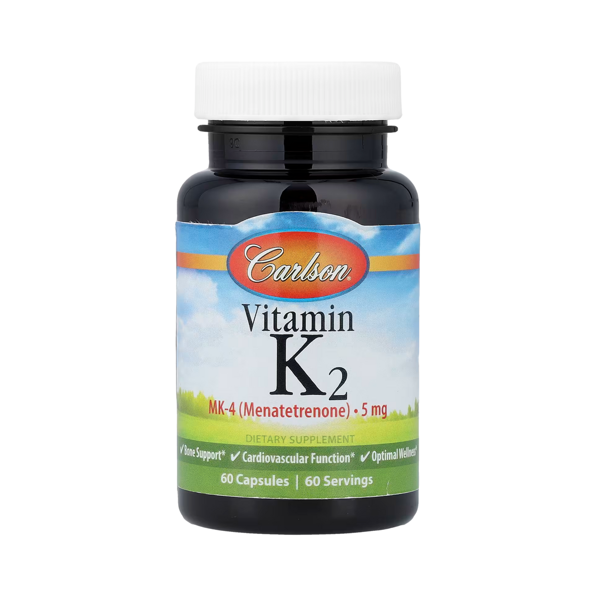 Carlson, Vitamin K2, MK-4, 5 Mg, 60 Capsules