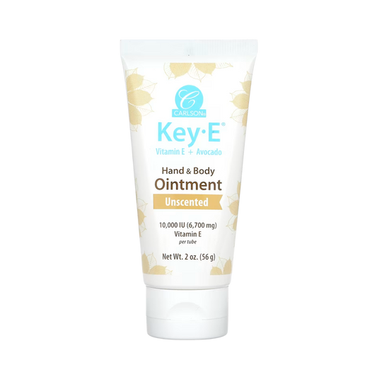 Carlson, Key- E, Hand & Body Ointment, Unscented, 2 Oz